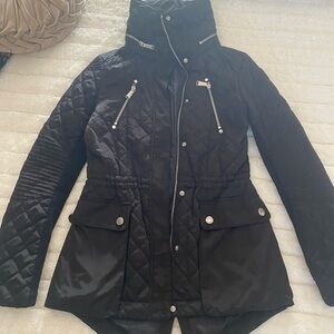 BCBG Quilted Anorak Jacket XS